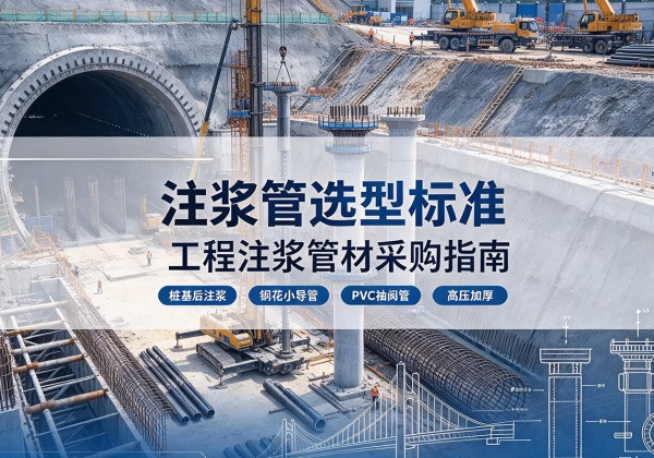 阳东注浆管选型标准